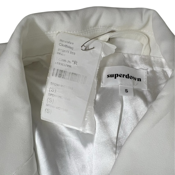 Superdown Cream Madeline Blazer Dress - Picture 9 of 16